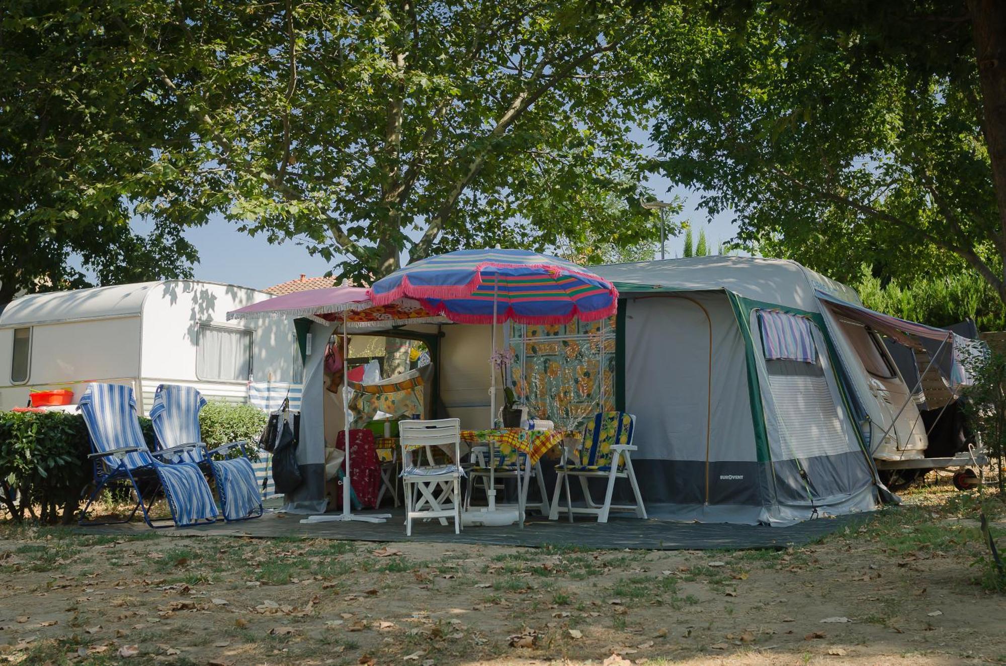 Camping La Plage Argeles Buitenkant foto